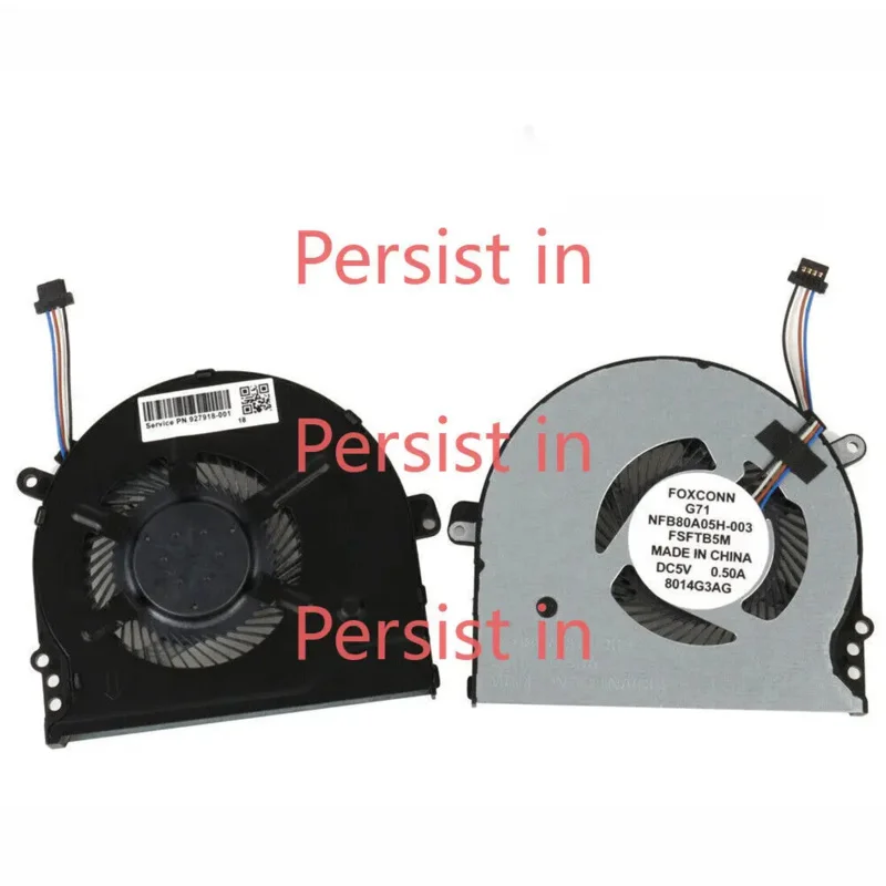 For HP Pavilion 15-CC 15-CC700 15-CC708TX 15-CC715TX CPU Cooling Fan 927918-001