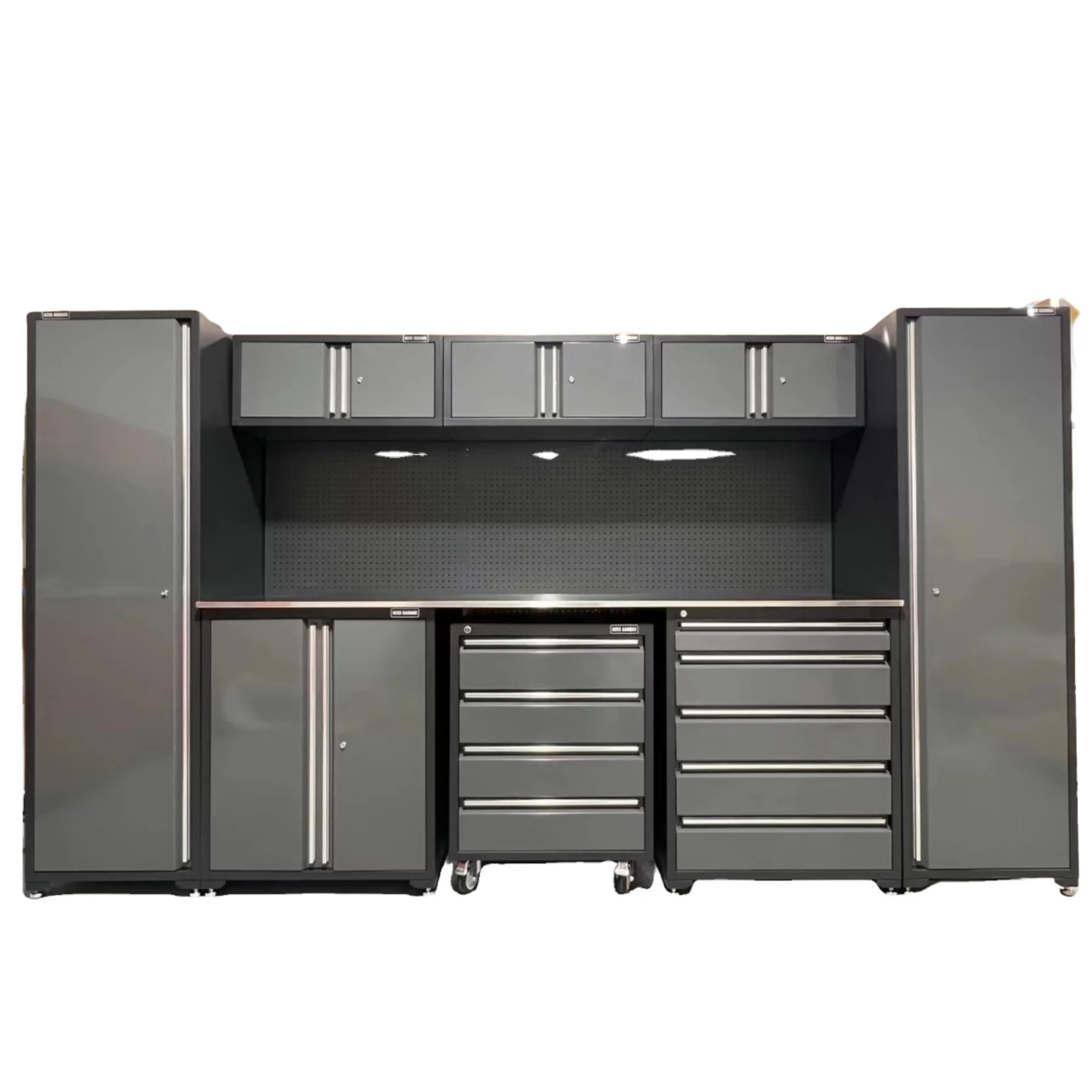 Metal Tool Cabinet OEM/ OBM for Garage Storage & Work Bench Metal Tool Cabinet Heavy Duty Workbench