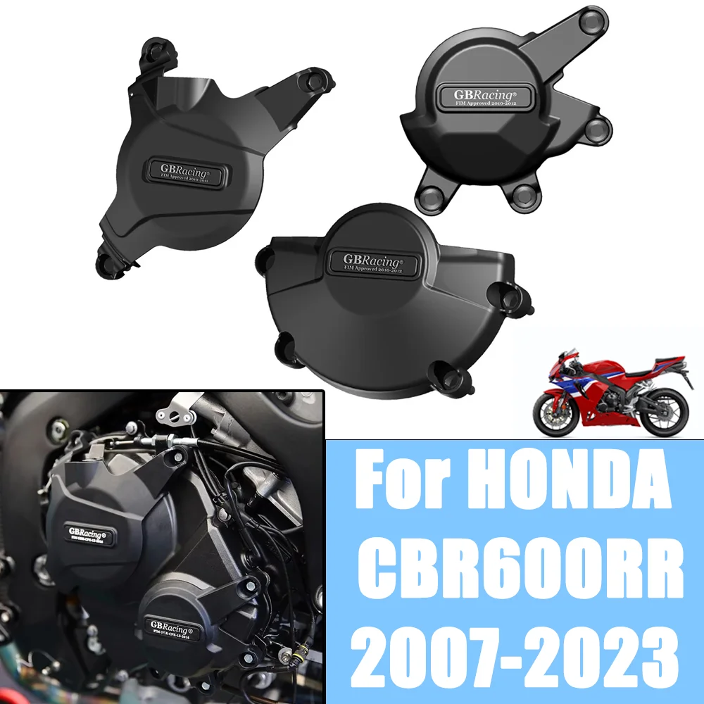 

Для HONDA CBR600RR 2017-2023 крышки двигателя мотоциклы защитный чехол крышки двигателя