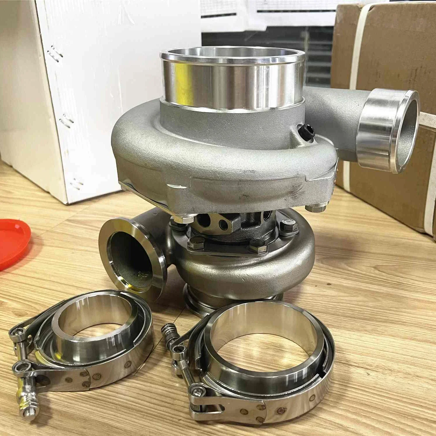 Racing GTX35 GTX35R GTX3582R Gen2 Turbine A/R.82 V Band Housing Ball Bearing Turbocharger
