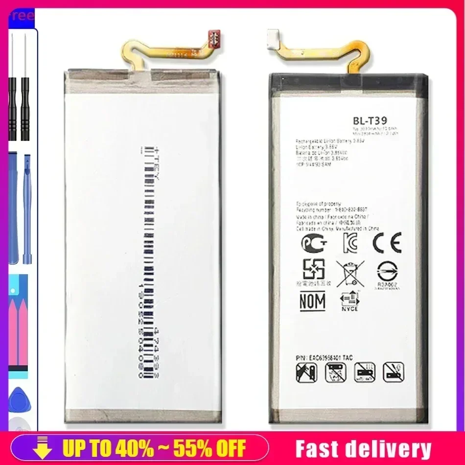 BL-T39 Battery For LG G7 G7+ G7ThinQ LM G710 ThinQ Q7+ LMQ610 Mobile Phone Bateria Fast Shipping