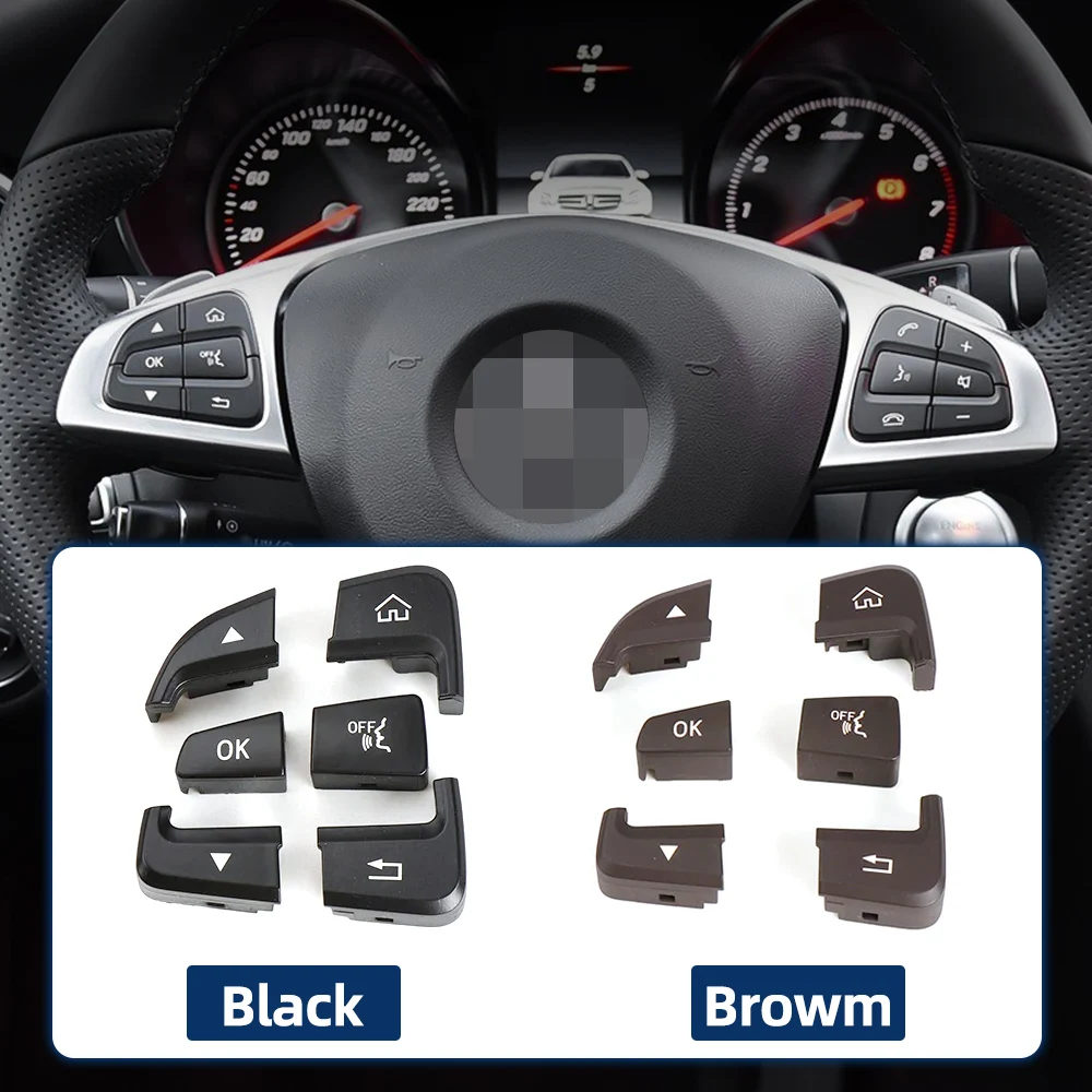 

Автомобильный многофункциональный переключатель на рулевом колесе в сборе, ключ управления телефоном 09990502009107 для Mercedes Benz C GLC W205 W253