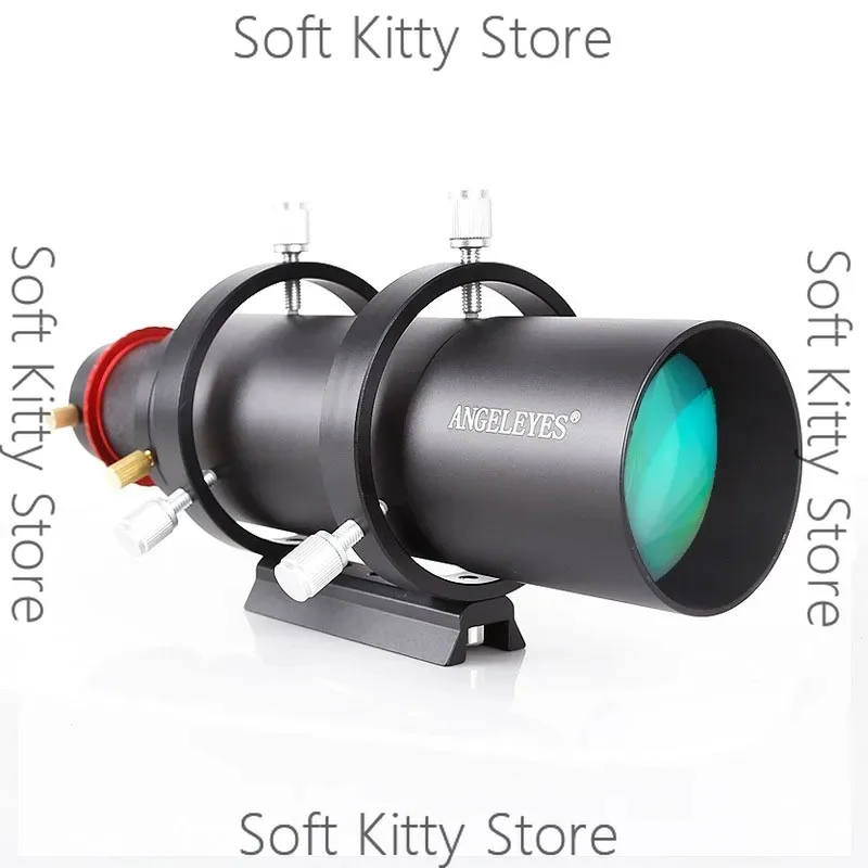 60mm Guide Scope Magnifier Finderscope for Astronomical Telescope 240mm Focal Length F4 Ratio Guidescope with Helical Focuser