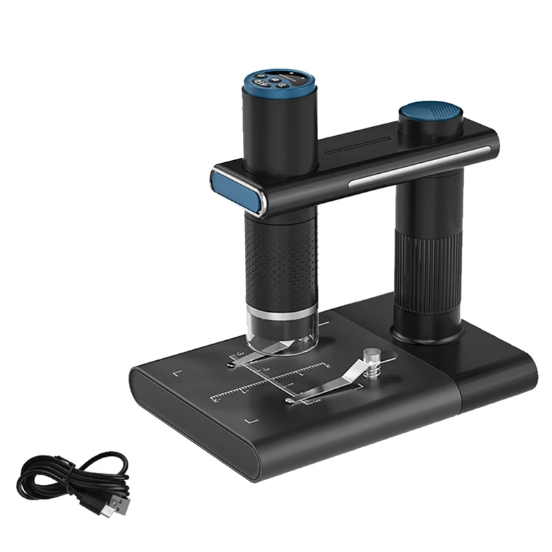 Wireless Digital Microscope Portable USB HD Inspection With Stand For Iphone Ipad PC B