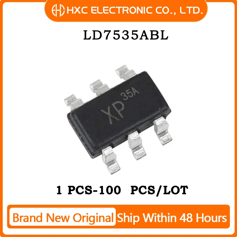 10PCS/50PCS/100PCS LD7535ABL LD7535 SOT23-6 Brand New Original Chip IC