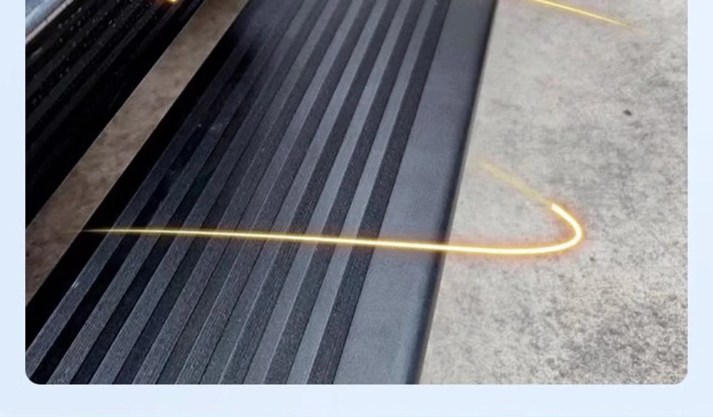 لوحة جري سوداء قابلة للنشر تناسب LDV Mifa 9 2022-2026 خطوة جانبية كهربائية #6