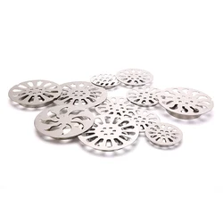 1pc Stainless steel floor drain cover overflow Round Anti-clogging shower Drain