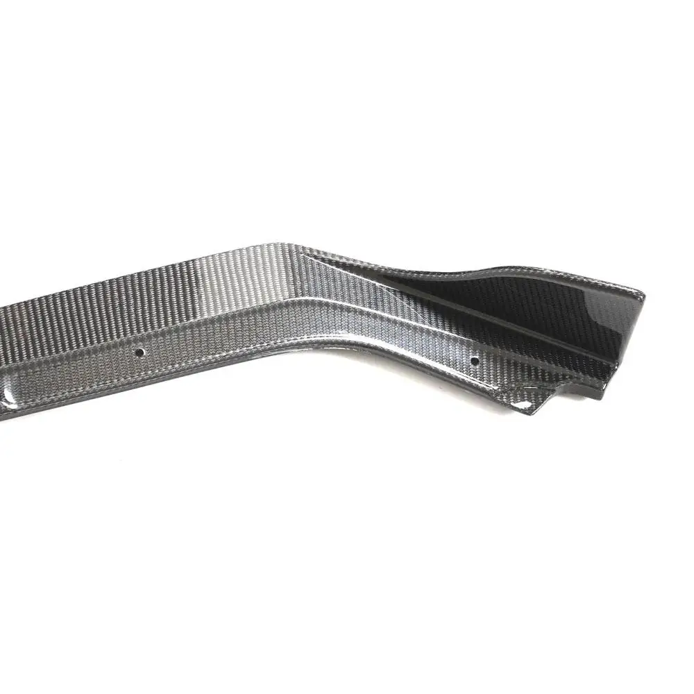 Real Carbon Front Bumper Lip Chin Spoiler forHonda Civic Type R Hatchback 2023+ 3