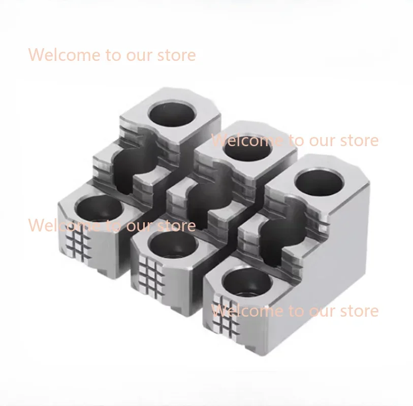 Hydraulic Chuck Three-jaw Hard Claw HJ-05 HJ-06 HJ-08 Hydraulic Chuck Oil Pressure Chuck Hard 3 Jaws For Mechanical CNC Lathe