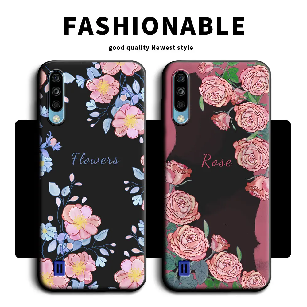 For ZTE Blade A7 A7s 2020 A7P Case Soft Silicone TPU Panda Flower Butterfly Couple Phone Case For ZTE Blade A7 2019 Back Cover