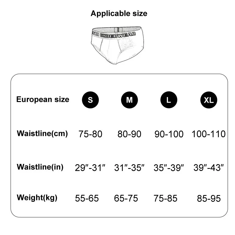 6Pcs Men\'s Panties Cotton Men Triangular Pants Solid Colour High Elastic Underwear Comfort Shorts Fashions Breathable Underpant