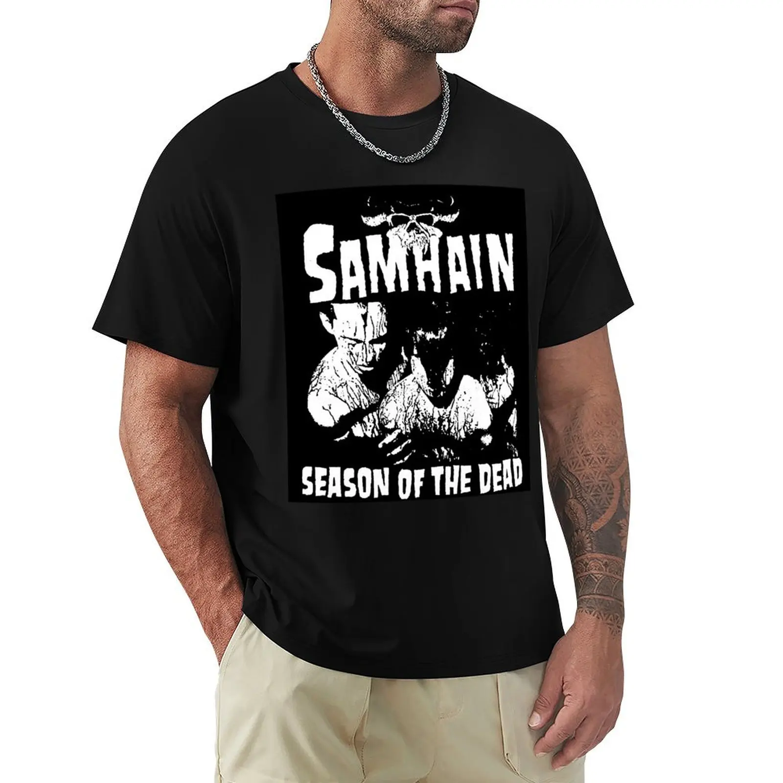 

Signs You're In Love With Samhain Band T-Shirt anime customs design your own tshirts for men