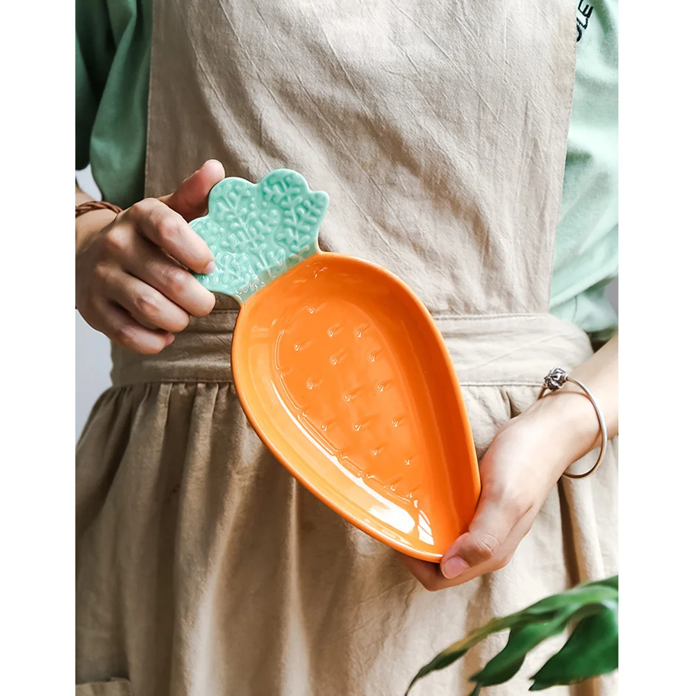 

Platter Breakfast Serving Dish Carrot Dishes Carrott Food Shaped Plates Salad Bowls