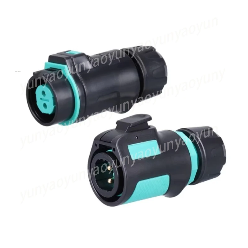 K20 Waterproof Aviation Plug K20-P2 Core Plug + C2 Docking Seat (formal) 25A500V Waterproof Voltage Fast Plug Unplug Signal