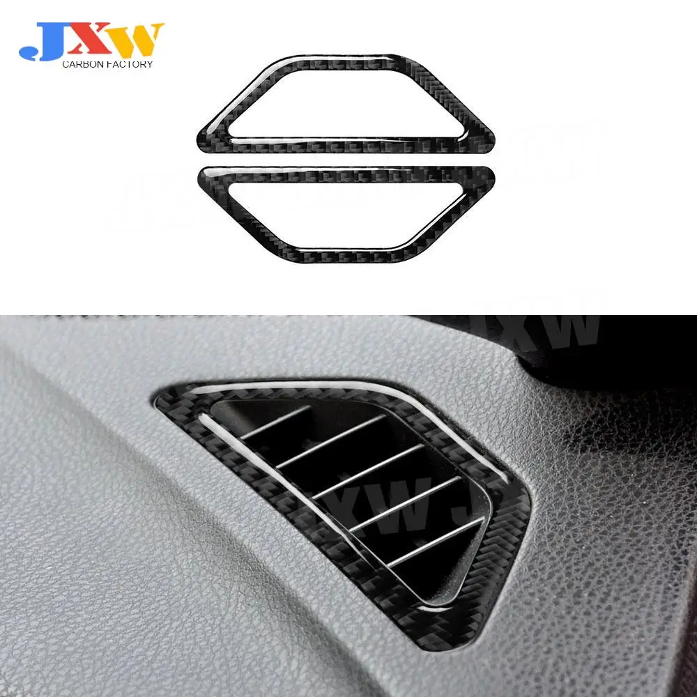 

Carbon Fiber Car Dashboard Side AC Outlet Air Vent Trim Frame Cover Stickers For Toyota GT86 FT86 ZN6 Subaru BRZ 2013-2020