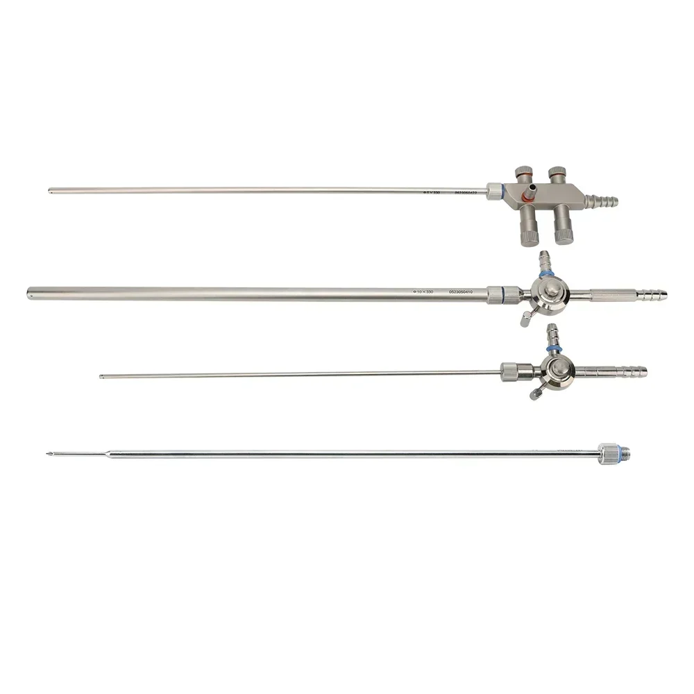 

Reusable Stainless Steel Laparoscopic Instruments Suction Irrigation Trumpet 5mm/10mm Flush and Irrigation Tube