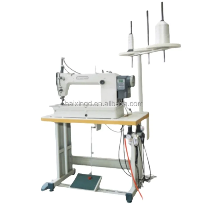 

Pedal Maquina De Coser Leather Cloth Shoe Fur Sack Carpet Edge Quilt Curtain Bag Weaving juki Industrial Sewing Machine