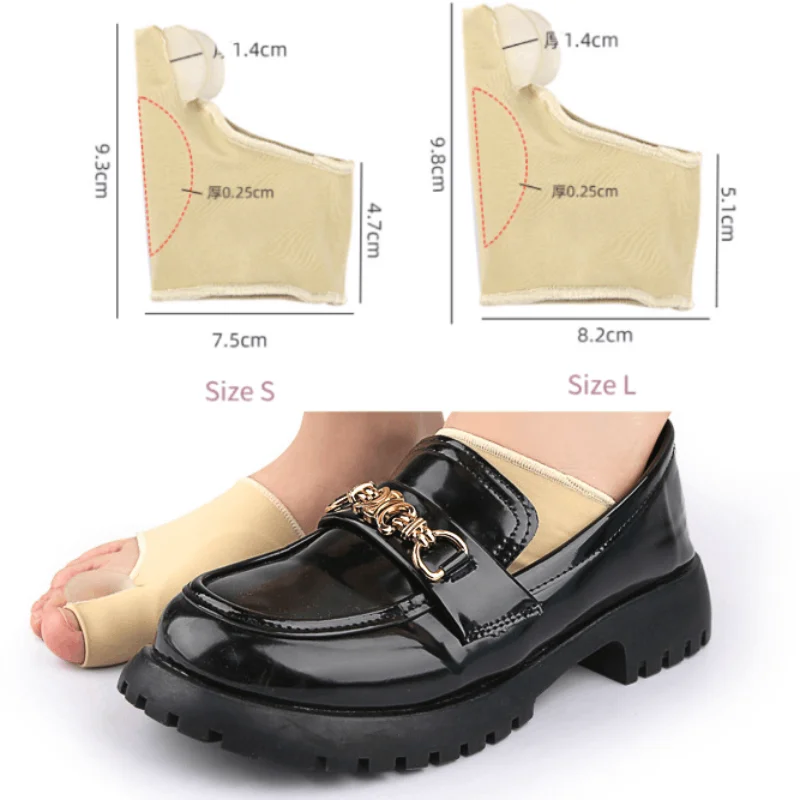 

1/2Pair Toe Separator Hallux Valgus Bunion Corrector Hammer Straightener Foot Pain Relief Orthopedic Pedicure Tools Foot Care