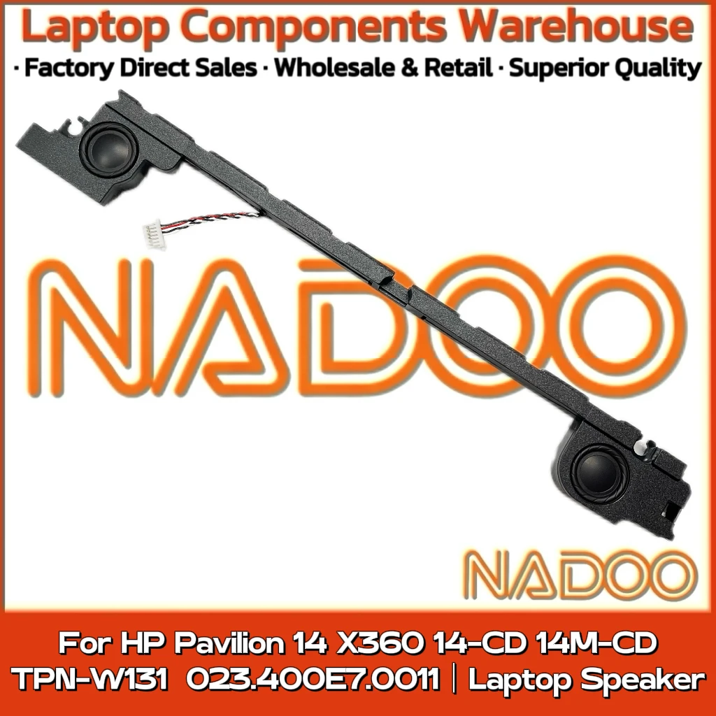 New Original Laptop Notebook Speaker For HP Pavilion 14 X360 14-CD 14M-CD TPN-W131 023.400E7.0011  built-in speaker horn audio