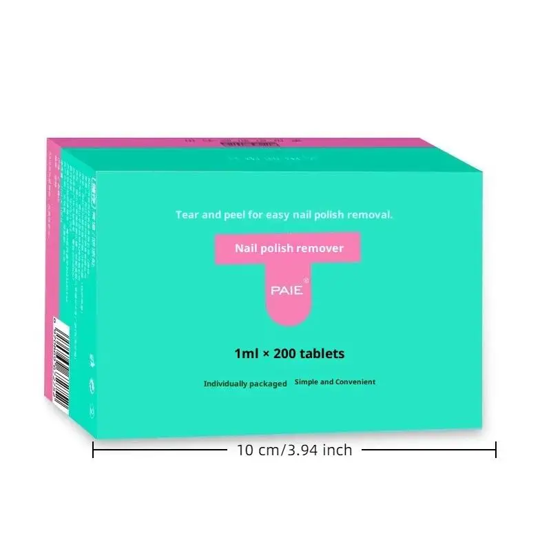 Lingettes dissolvant de vernis Gel professionnel, nettoyant pour ongles, dissolvant de vernis à ongles, tampons en papier, nettoyant pour Nail Art, une étape