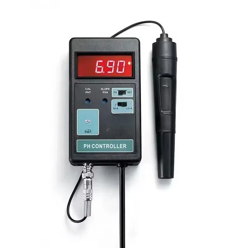 AC100-240V Aquarium Fish Tank 0.00~14.00PH PH-201 Online Digital PH Controller