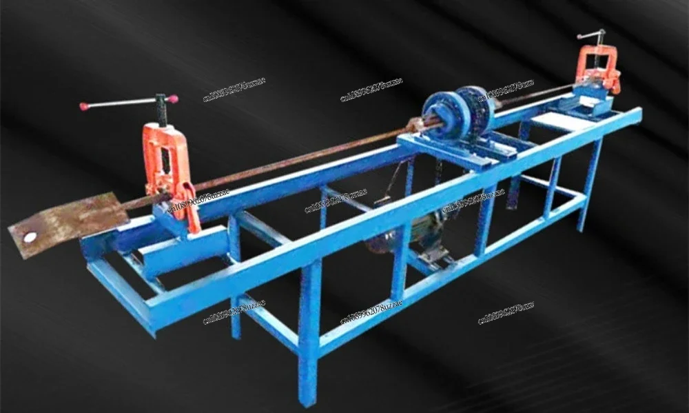 Portable Steel Rod Descaling Machine Multifunctional Dust Cleaning Tool for Construction Tie Bolt and Bracket Rod