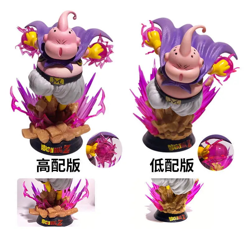 Dragon Ball Anime Figure, Burst Fat Buu, Cute Resonance Series, Shoous Buu, Ornement de bureau, Cadeau de vacances, Vente en gros, Kawaii, 19 cm