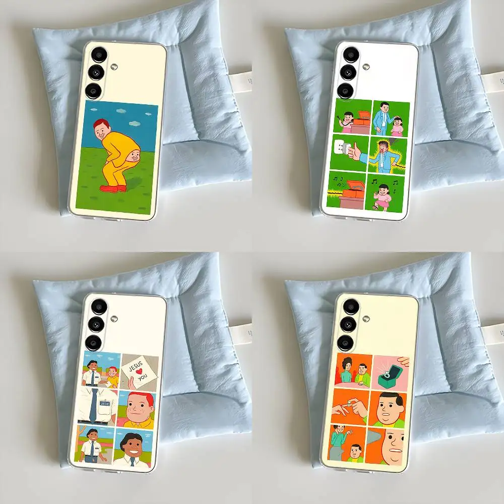 

Art Joan C-Cornella Funny Clear case suitable for Samsung S30,S25,S24,S23,S21,S22,S20,S10,5G,FE,lite,PIus,Ultra Transparent