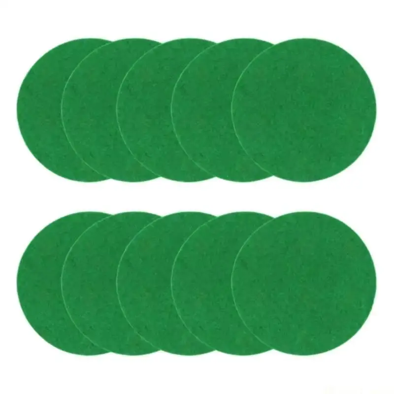 

31BE 10 шт. фетровые подушечки для воздушного хоккейного молотка 59 мм/74 мм/94 мм фетровые толкатели для воздушного хоккея