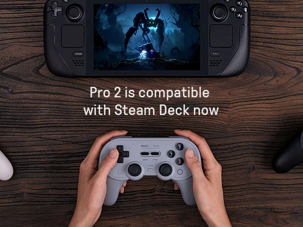 8Bitdo Pro2 Bluetooth Game Controller Wireless Gamepad mit Hall-Effekt für Nintendo Switch, PC, Macos, Android,Steam, Himbeer Pi – Detail 5