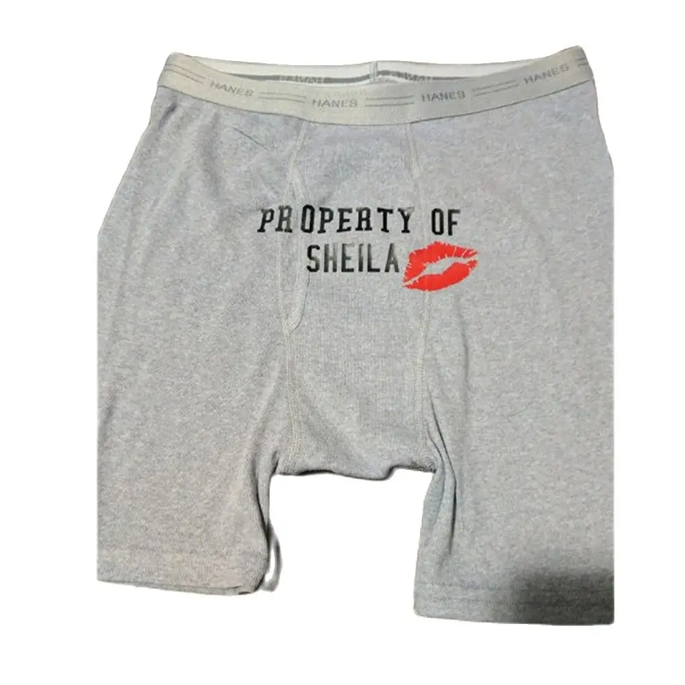 Property of/ stocking stuffer/ Custom boxer briefs/ Valentine's day gift for men/ husband gift/ man gift/ funny gift for men