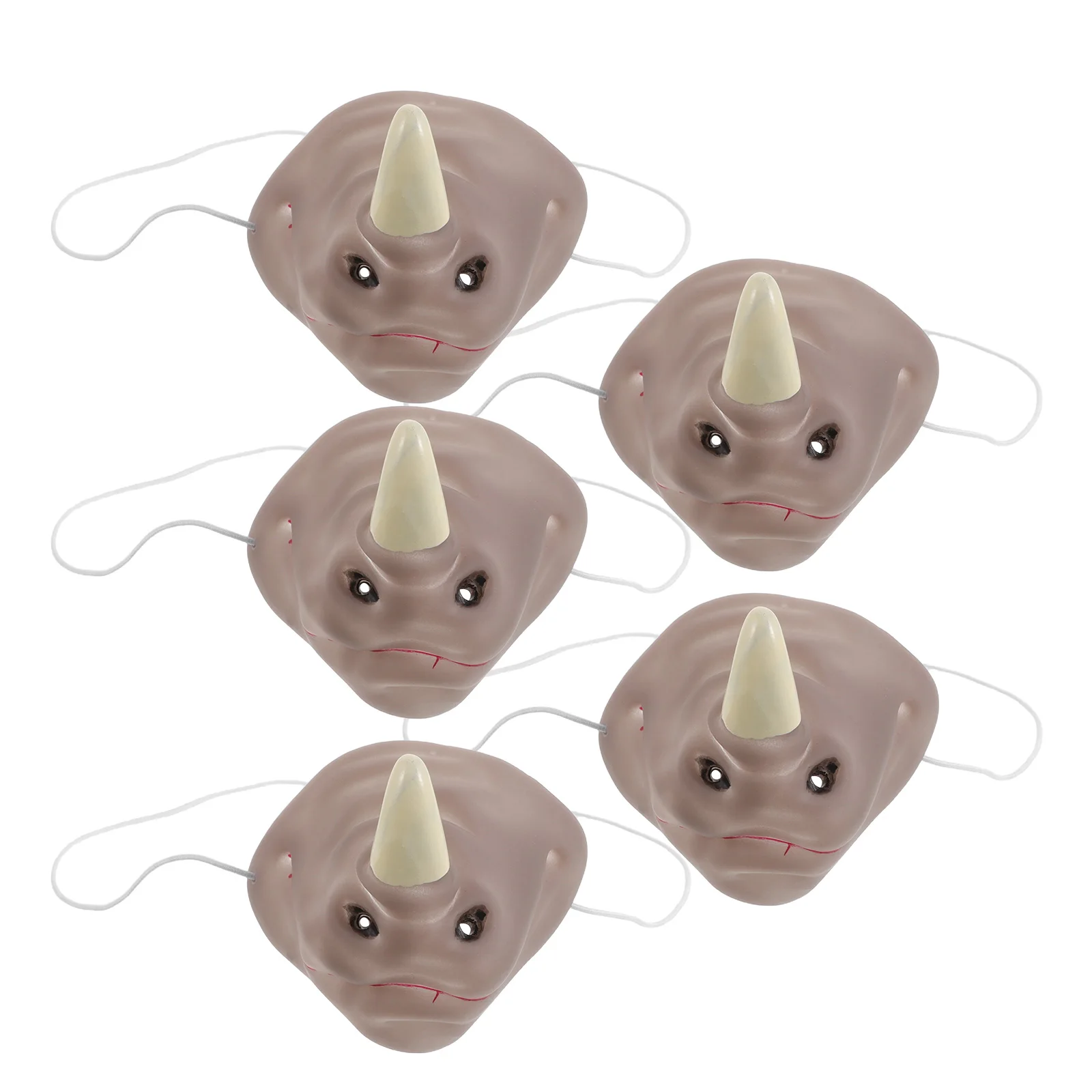 

5pcs Party Decoration Nose Carnival Accessories Animal Favor Cosplay Funny Costume Material Lightweight Comfortable Fit