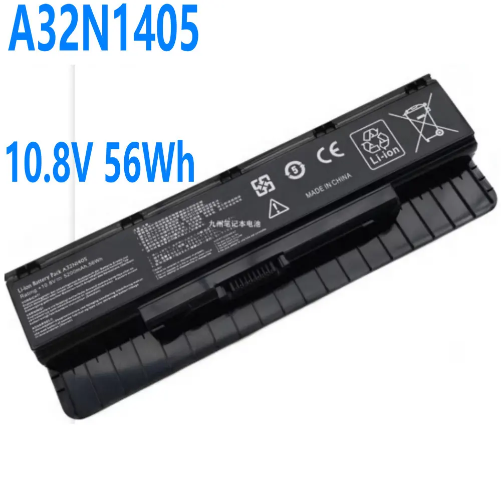 10.8V 56Wh New A32N1405 Laptop Battery For ASUS G58JM G58JK G771K N551ZU N551JM N551J N551V GL551 G771JK G551J G771