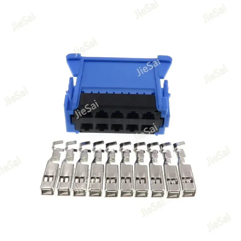10 Pin 98174-1004 Automotive Blower Resistor Plug Car Air Conditioner Connector For Peugeot