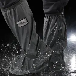 Couvre-chaussures de Moto, Protection imperméable, bottes, pluie, neige, antidérapant, Scooter, Dirt Bike, accessoires