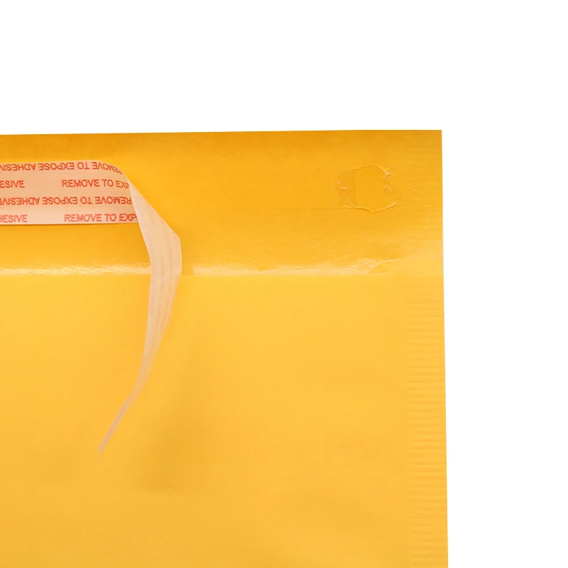 10 Pack Self-Sealing Golden Yellow Bubble Envelope Padded Mailing Envelope Logistics Express Packing Book Clothing Packaging Bag