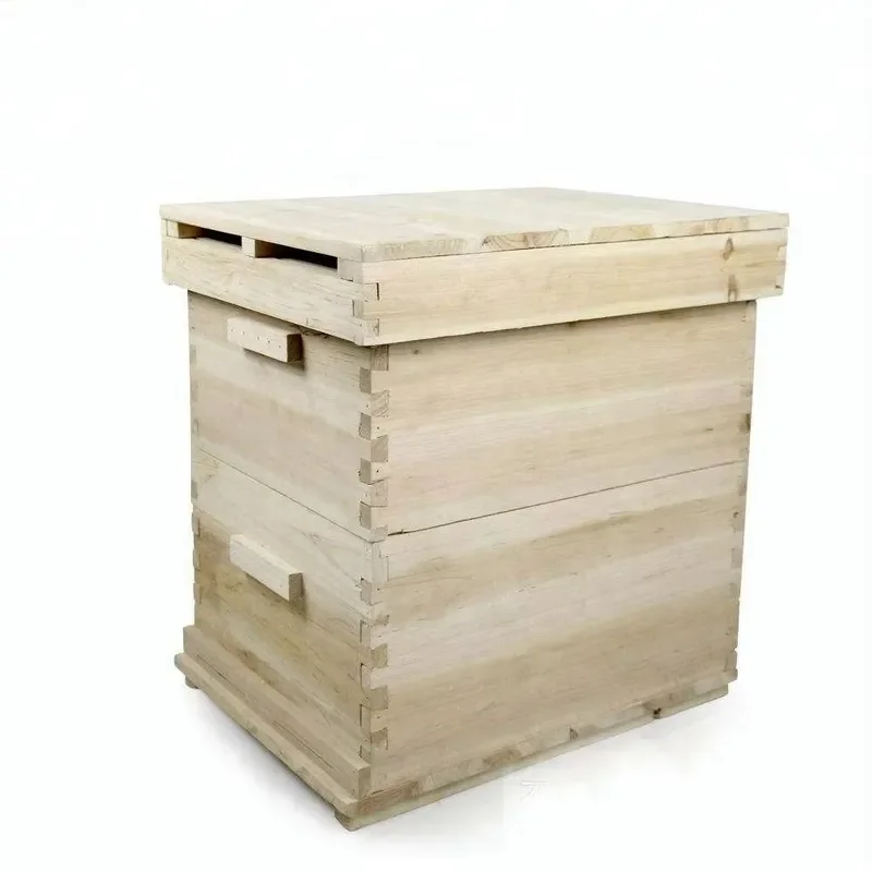 Wholesale Paulownia Solid Wooden Beehive for Sale