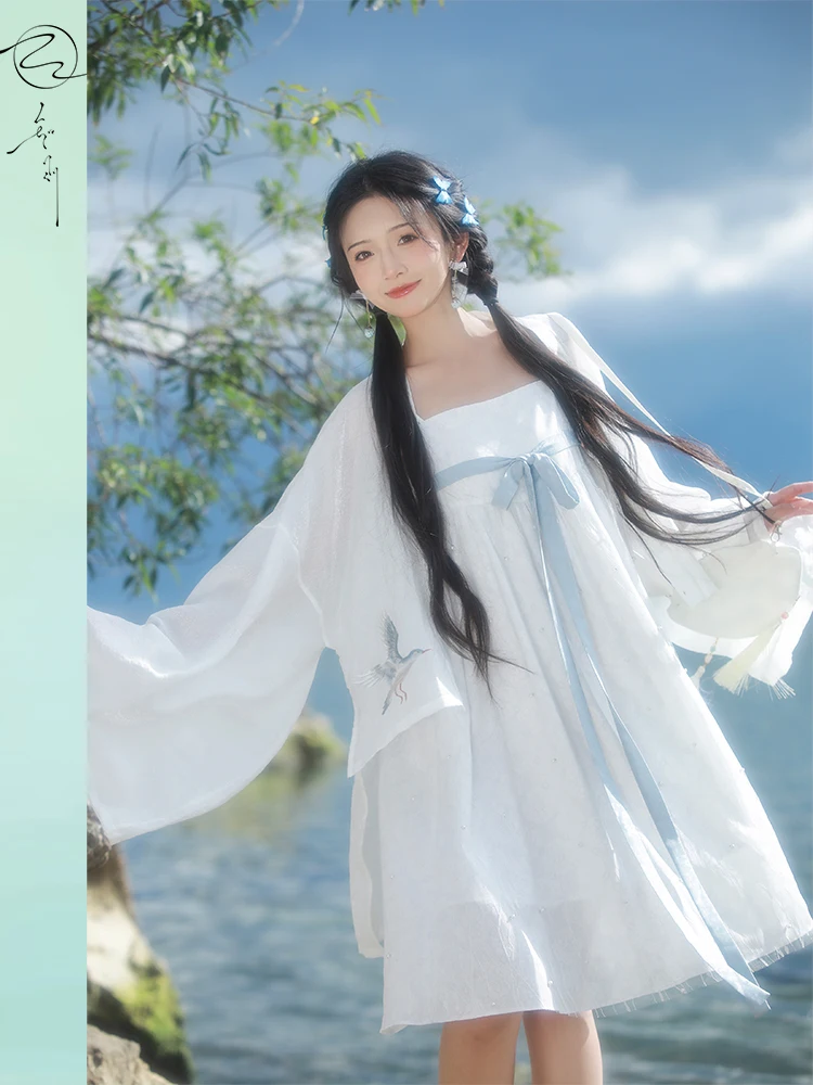 

Оригинальное ханьфу Dr. High Waist A-Line Silhouette, традиционный костюм, полиэстер, эксклюзивно онлайн, лето 2024