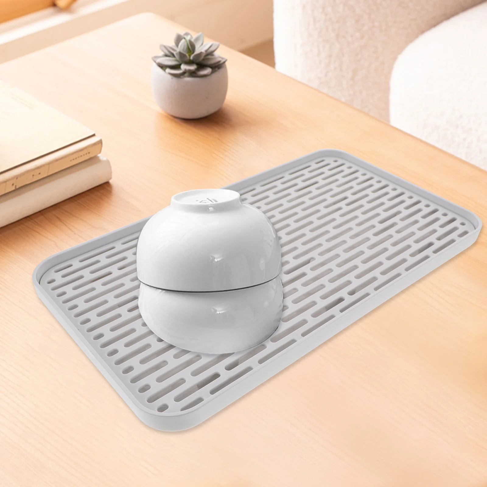 

2Pcs Drain Draining Hollowed Hollowed Out Fruit out Fruit Tray Bowls Cup Tray PP Material Practical