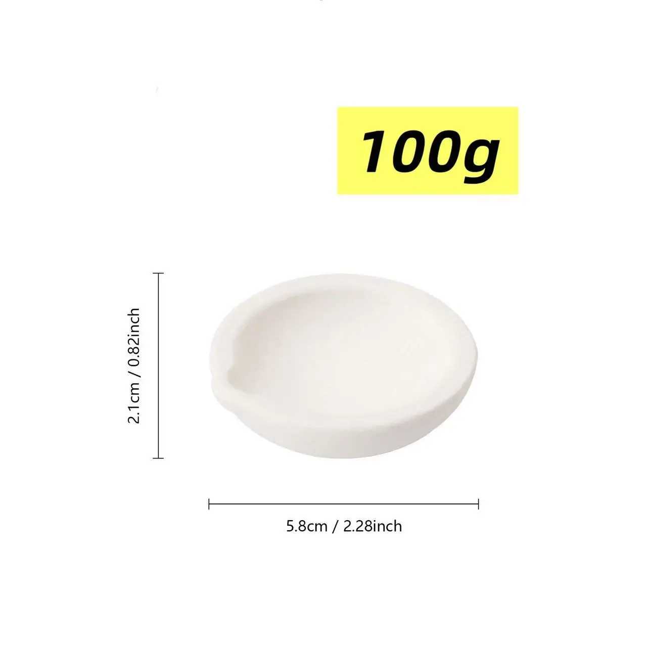 100g-5000g Quartz Crucible for Melting Gold Silver Platinum, High Temp Silica Bowl Jewelry Casting Refining Tool view 6