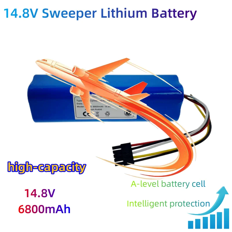📦New 14.8V 6800mAh Li-ion Battery For CECOTEC CONGA 4090 4490 4690 4590Robot Vacuum Cleaner💖