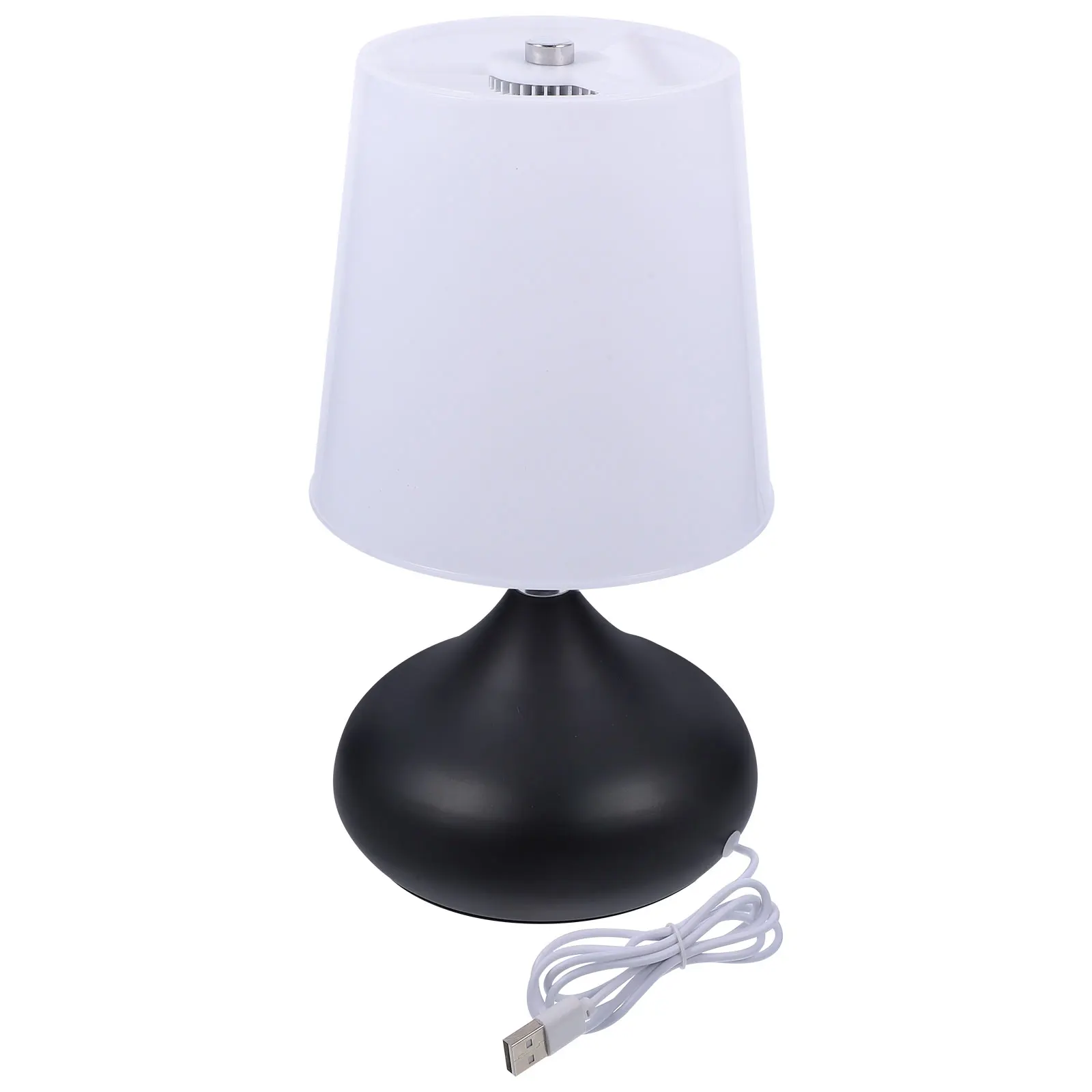 

1pc Dimmable Night Lamp Usb Charging Touch Light Soft Warm For Bedroom Bedside Table Modern Elegant Atmosphere Light