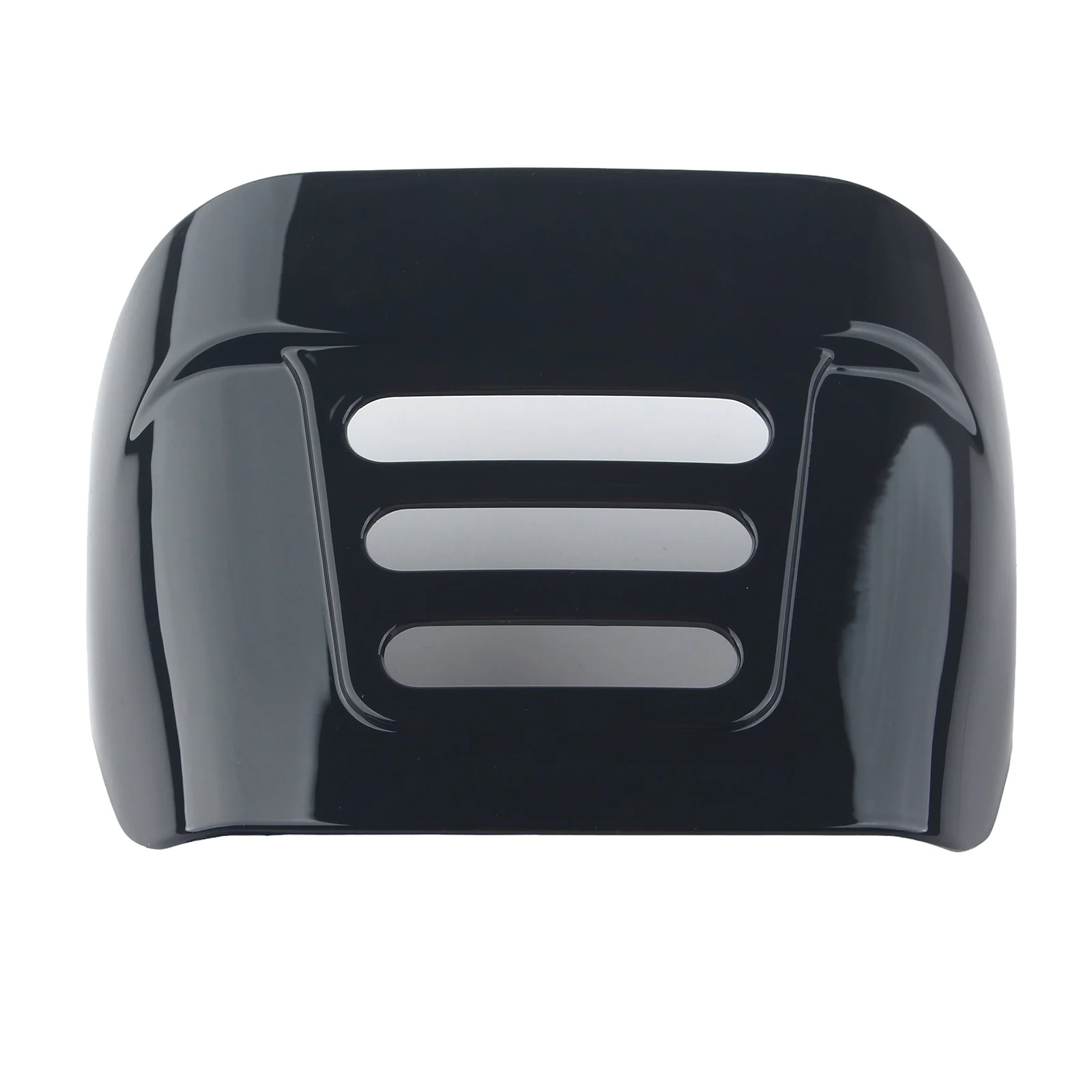 Черный/хромированный мотоциклетный задний фонарь с прорезями, пластиковый козырек для Harley Tri Glide FLHTCUTG 2009-2022 для FLHXXX 2010-2011