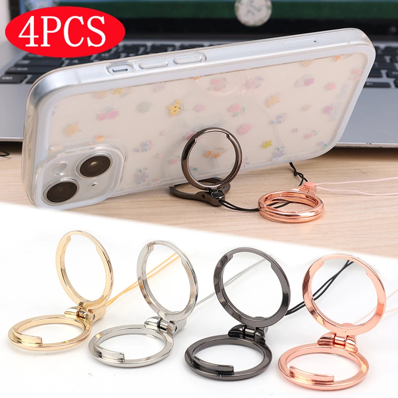 

Кольцо на палец, ремешок, держатель для телефона, металлическая подставка, ремешки против потери, веревка для IPhone 15 Samsung S23U Xiaomi, универсальный чехол