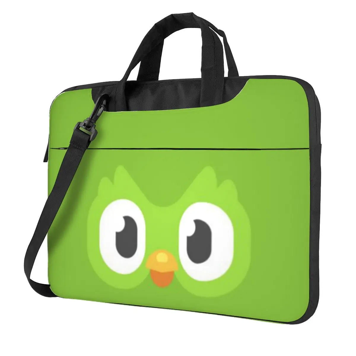 

Duolingo Owl Duo Crossbody Laptop Bag Case Computer Bag Resistant Protective Notebook Pouch for Macbook Pro Lenovo