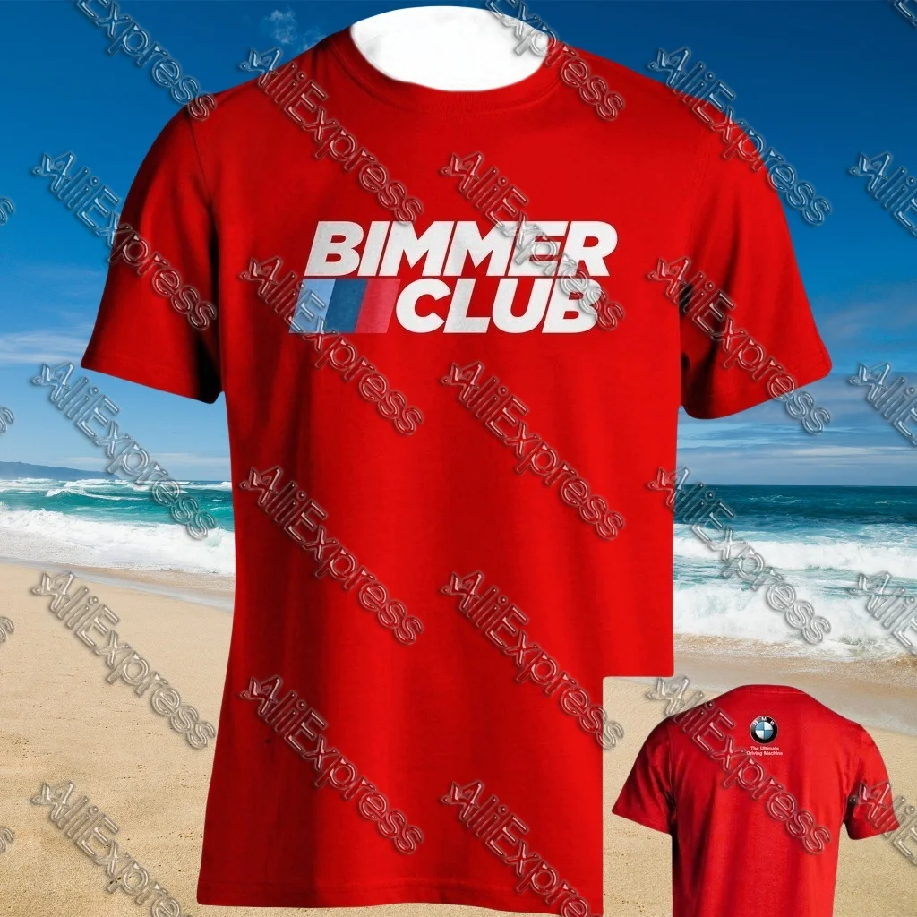 

2025 Summer for BMW Auto Motorcycle Motorsport Superbike Sports Racing Car Enduro T-Shirt Men's Quick Drying Not Fade Navy Blue