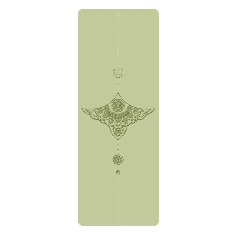 

Lezyan 5mm Natural Rubber PU Yoga Mat Thick Gymnastics Fitness Gym Fitness Workout Sweat Non-slip
