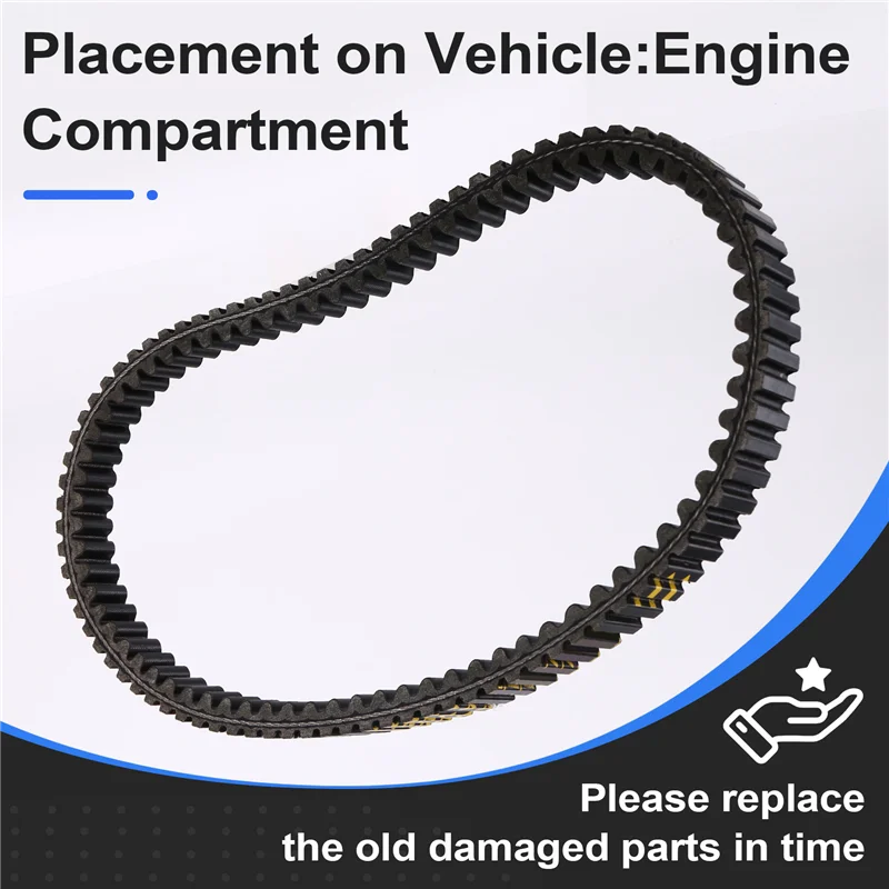 استبدال حزام محرك CVT 60 مم - أرقام الأجزاء 23100-62E-000 23100-50B-000 لـ GOES ATV 350S 360 UTV V-Belt 2310050B000