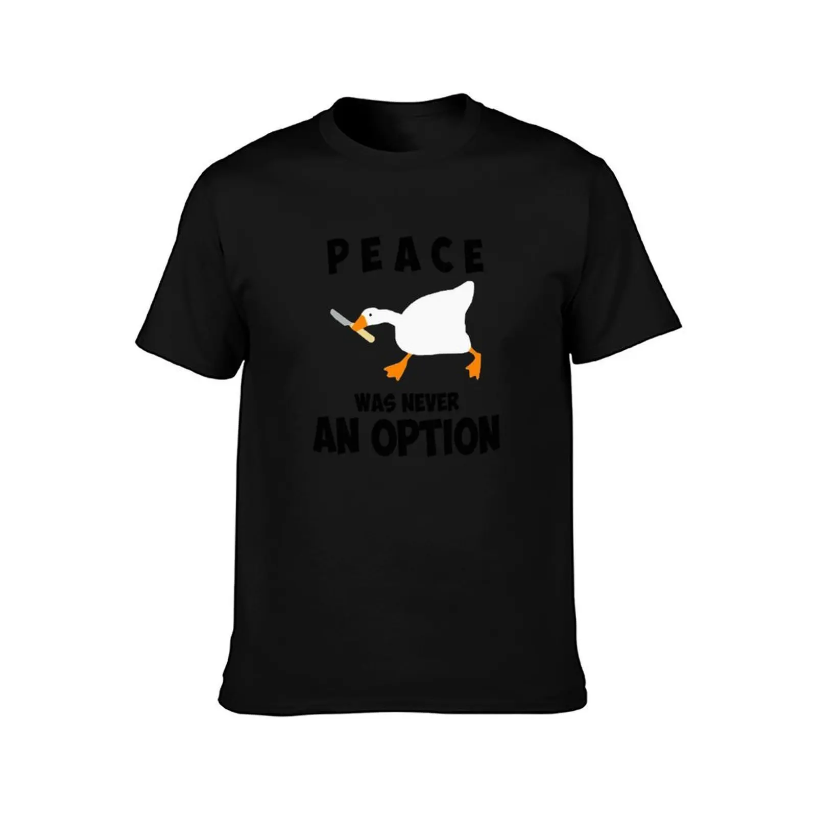 Peace Was Never An Option T-Shirt Stretch Fabric Comfort T-Shirt
