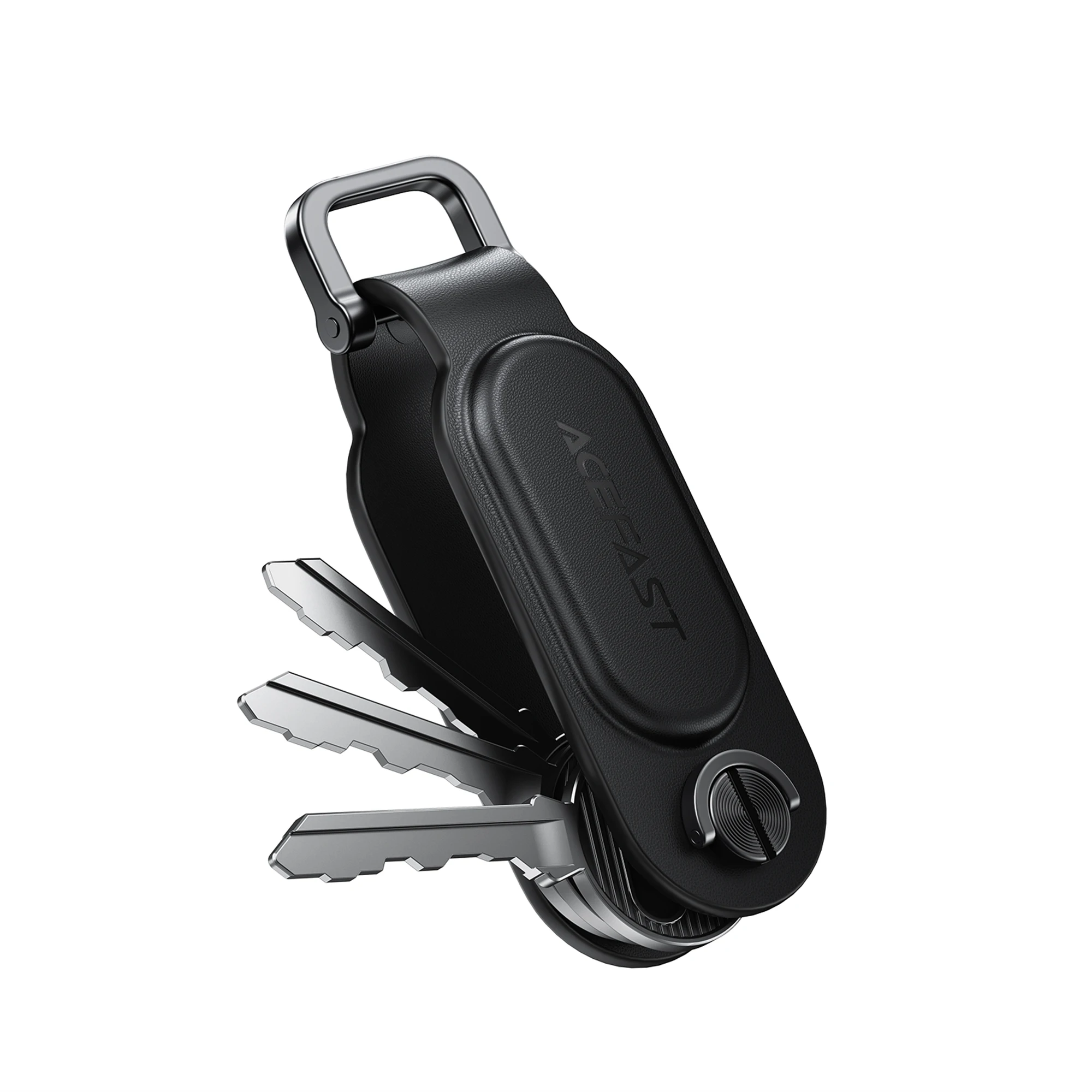 ACEFAST مكافحة خسر تتبع محدد المفاتيح لابل العثور على بلدي بولي Leather الجلود تحديد موقع حقيبة مفاتيح حقيبة وظيفة مكافحة فقدان #1